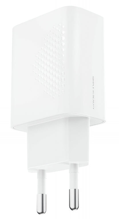 Punjač mreže USB-C XO Design L160, 20W, 3A, 1 x USB-C, Beli