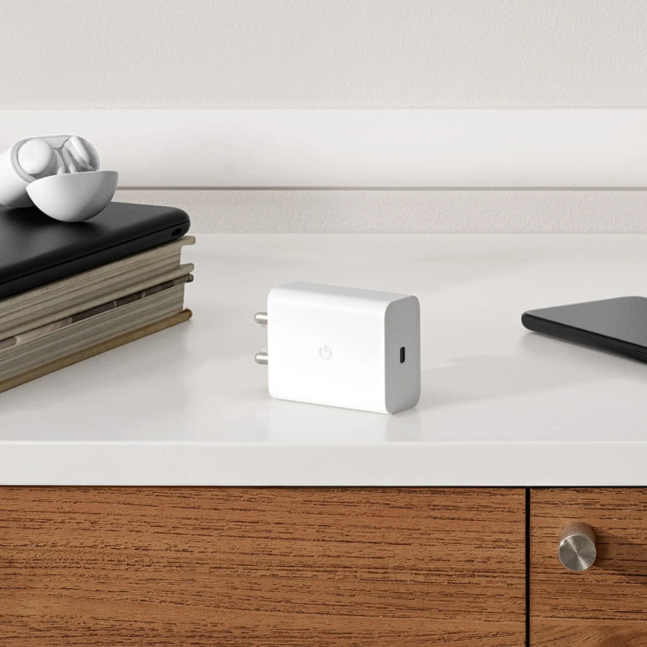 Punjač za mrežu Google, 30W, 3A, 1 x USB-C, Bijeli GA03502-EU