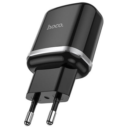 Punjač za mrežu HOCO N3, 18W, 3A, 1 x USB-A, Crna