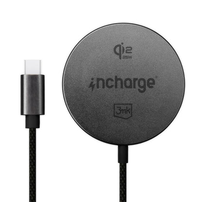 Bežični mrežni punjač 3MK Align, 25W, Crni