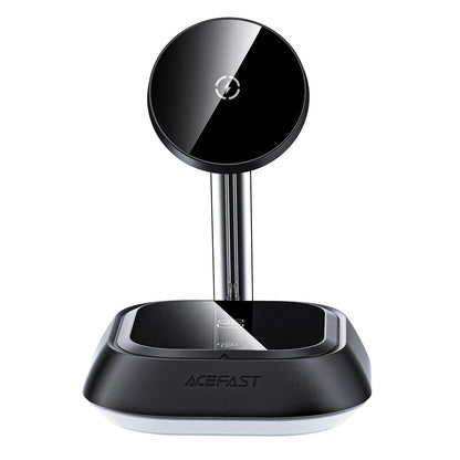 Wireless Network Charger Acefast E16 3in1, 15W, 1.67A, Black 