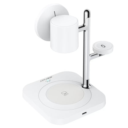 Bežični punjač Acefast E39 3u1, 32.5W, Beli
