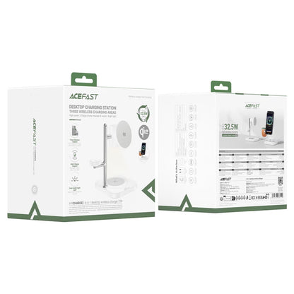 Bežični punjač Acefast E39 3u1, 32.5W, Beli