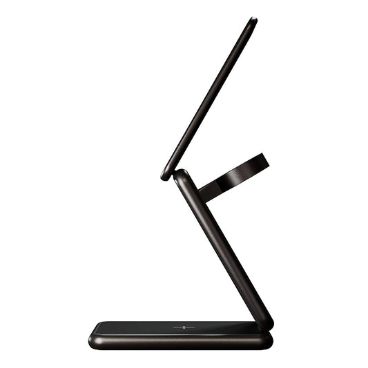 Bežični punjač Allity. AWC-230-22WMS 3in1, 22.5W, 1.67A, Sivi