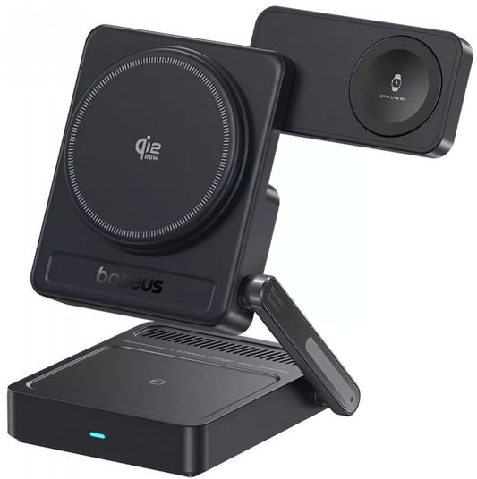 Bežični mrežni punjač Baseus PicoGo AF21 3u1, 35W, Crni E0205402