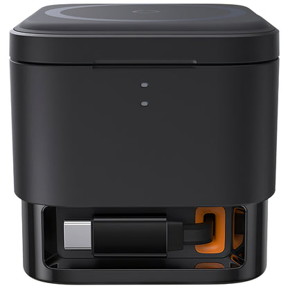 Bežični mrežni punjač Baseus MagPro 2u1, 25W, 1.67A, crni P10264100121-00