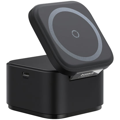 Bežični mrežni punjač Baseus MagPro 2u1, 25W, 1.67A, crni P10264100121-00