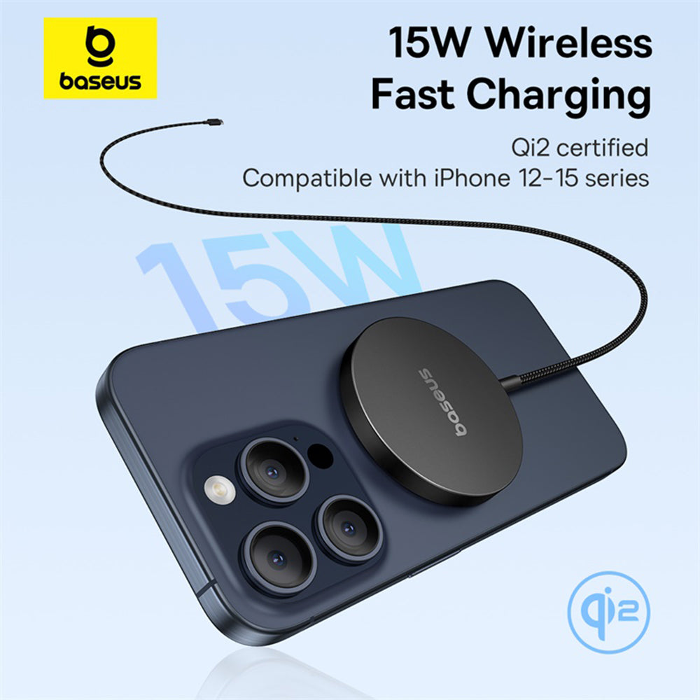 Bežični punjač Baseus Simple Mini4 Air, 15W, 1.67A, Crni P10278200111-00