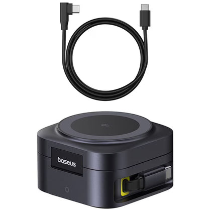 Bežični mrežni punjač Baseus PicoGo 2in1, 67W, 3A, 1 x USB-C, Crni P10276800123-00