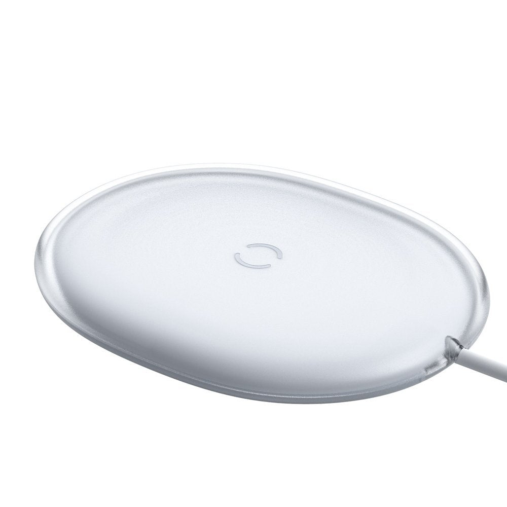 Bežični punjač Baseus Jelly, 15W, 1.67A, Beli WXGD-02
