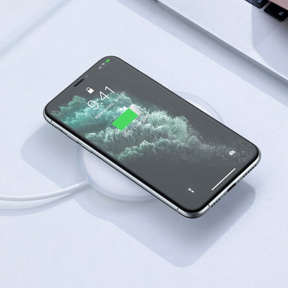 Bežični punjač Baseus Jelly, 15W, 1.67A, Beli WXGD-02