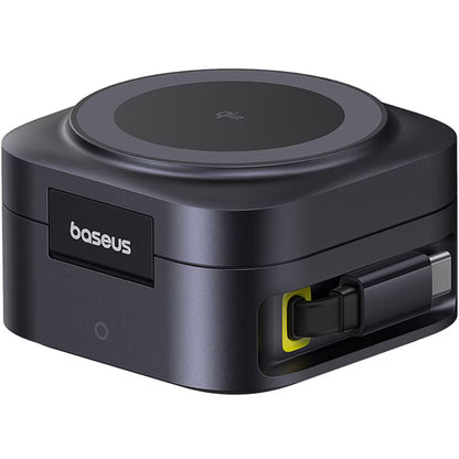 Bežični mrežni punjač Baseus PicoGo 2in1, 67W, 3A, 1 x USB-C, Crni P10276800123-00