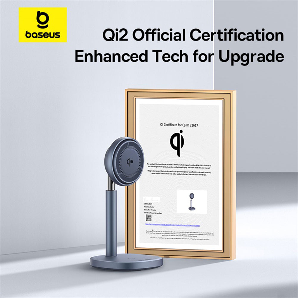 Bežični mrežni punjač Baseus Orbit 2 Pro 2in1, 20W, 1.67A, Sivi P10273500813-00