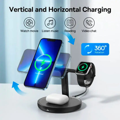 Bežični punjač Baseus Swan 3in1, 20W, 1.67A, P10221302113-Z1