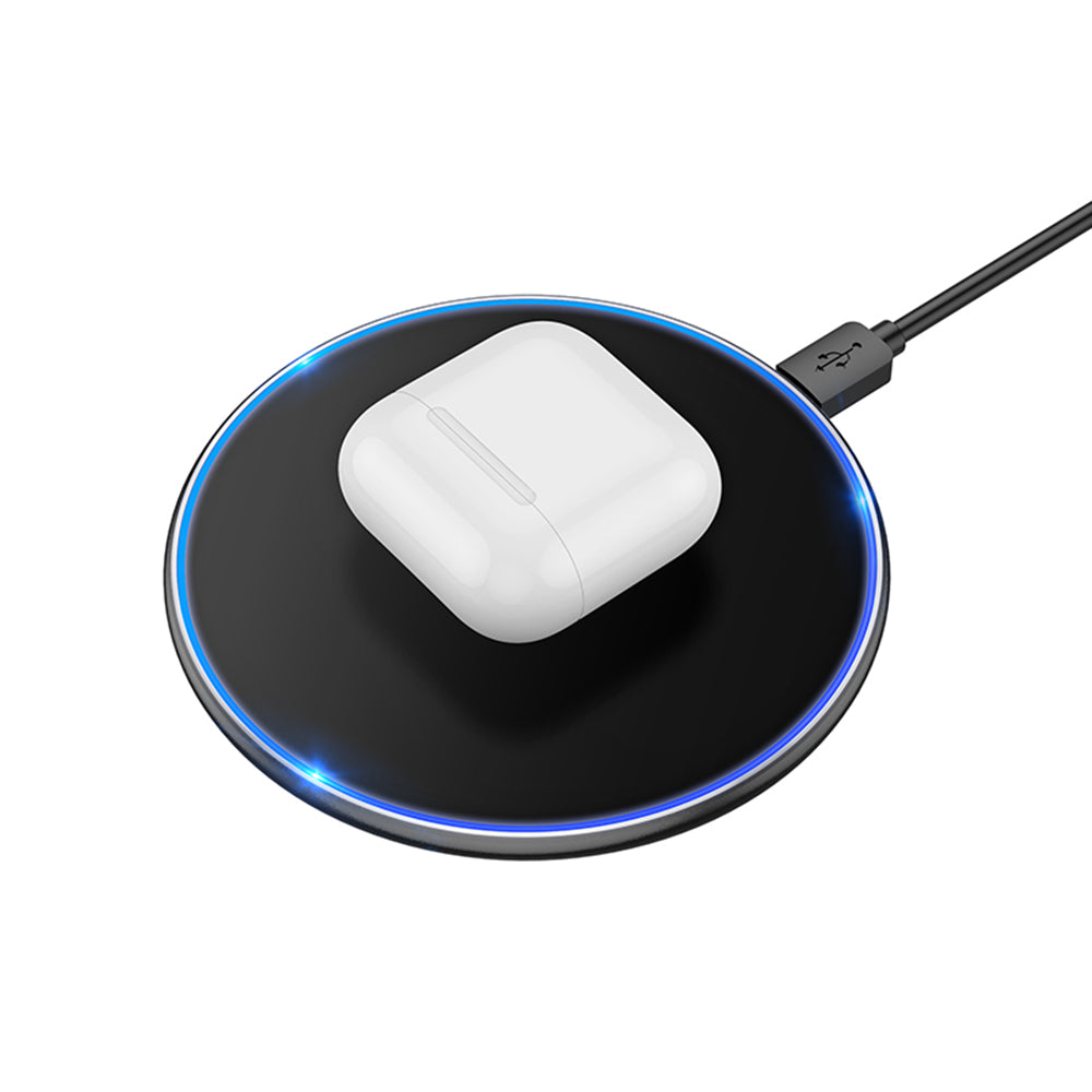 Bežični punjač Borofone BQ3 Pro, 15W, 1.67A, Crni