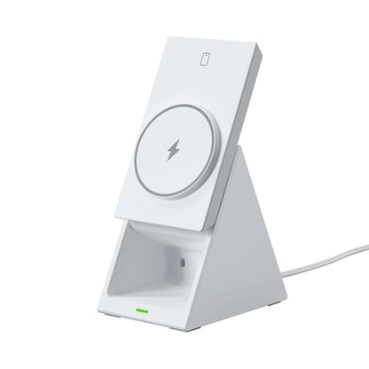 Punjač za bežičnu mrežu Choetech T600 3u1, 15W, 1.67A, Beli