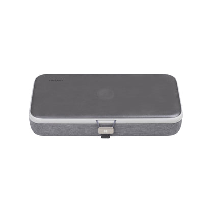 Bežični punjač Edizard PowerCube 3in1, 65W, 3.25A, 1 x USB-C, Sivi