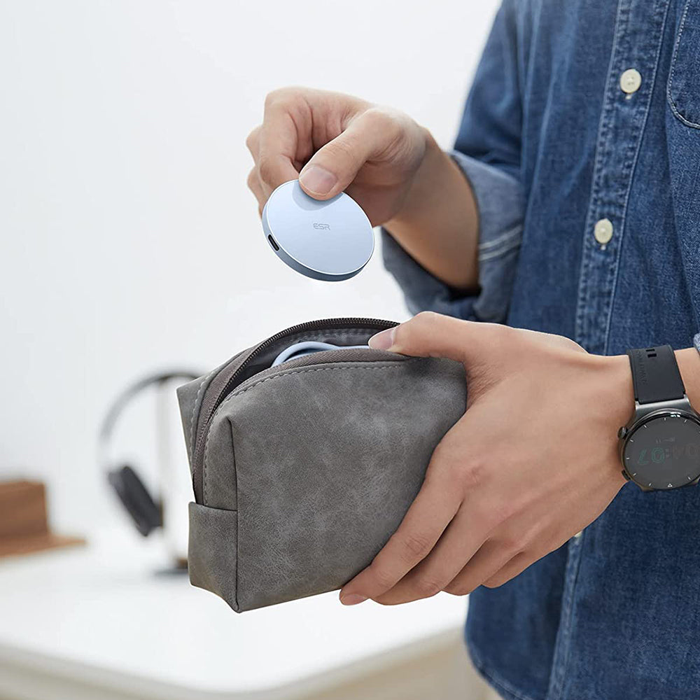 Bežični punjač ESR HaloLock, 15W, 1.67A, Plavi