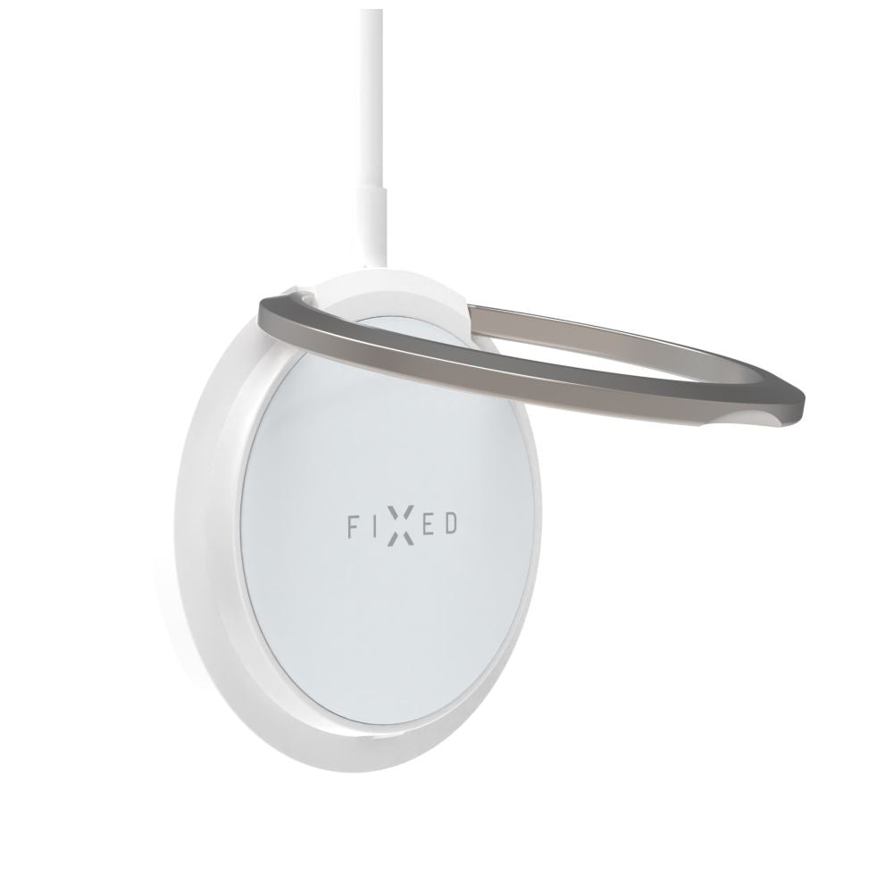 Bežični punjač Fixed Ring, 15W, 1.67A, Beli