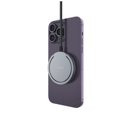 Bežični punjač Fixed Ring, 15W, 1.67A, Sivi