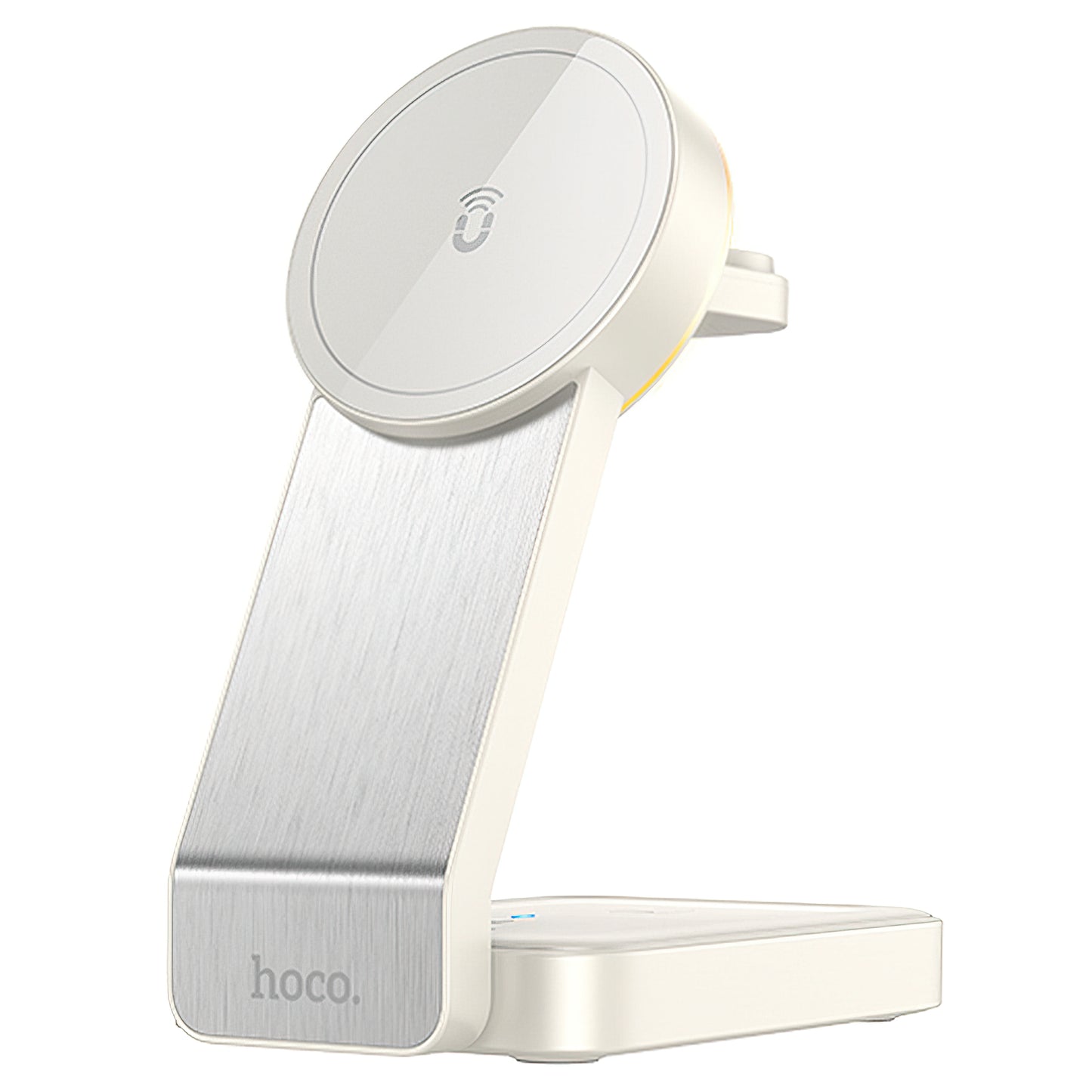 Bežični punjač HOCO CQ3 3u1, 15W, 1.67A, Beli