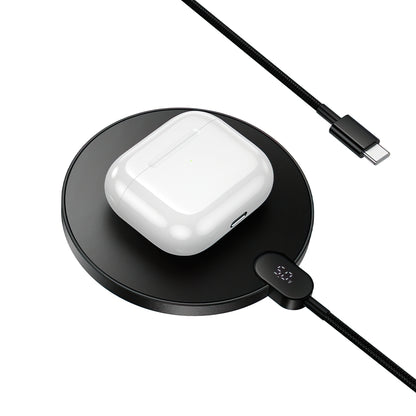 Bežični punjač HOCO CW62, 15W, 1.67A, Crni