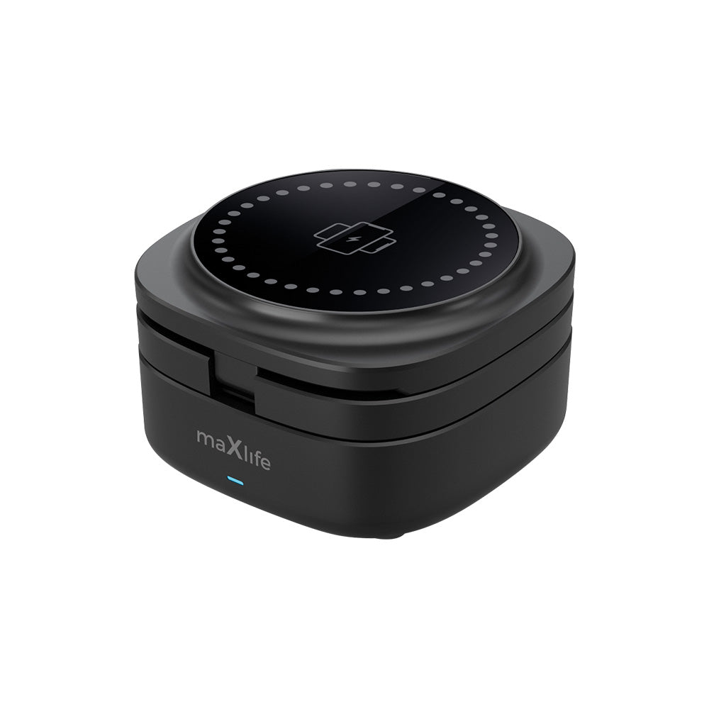 Bežični punjač MaXlife MXWC-06 3u1, 15W, 1.67A, Crni