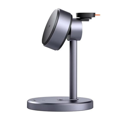 Bežični mrežni punjač McDodo CH-2460 Swan 3u1, 22.5W, 1.67A, Siva