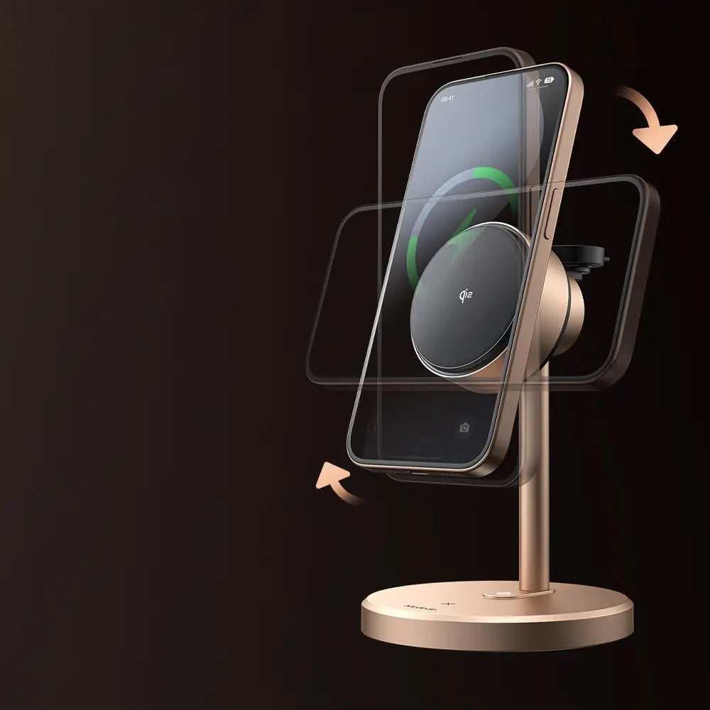 Bežični punjač McDodo CH-2463 Swan 3in1, 22.5W, 1.67A, Zlatni