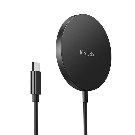 Bežični mrežni punjač McDodo CH-4360 Moon, 15W, 1.67A, Crni