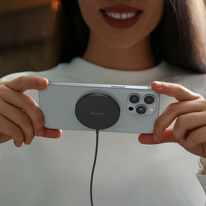 Bežični mrežni punjač McDodo CH-4360 Moon, 15W, 1.67A, Crni