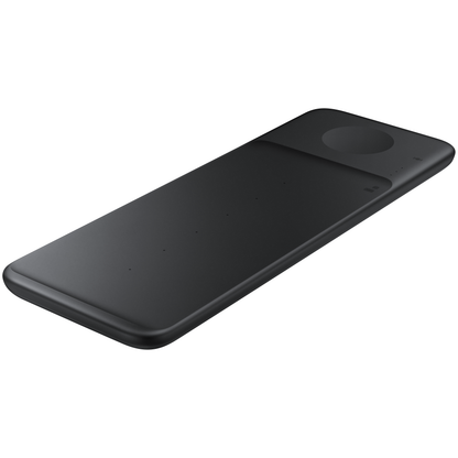 Bežični mrežni punjač Samsung Trio, 9W, 1A, Crni, Refabrikovan EP-P6300TBEGEU