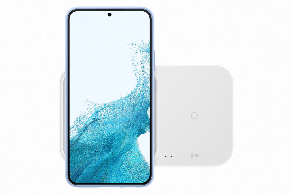 Bežični mrežni punjač Samsung Duo, 15W, 1.67A, Bela, Refabrikovan EP-P5400TWEGEU