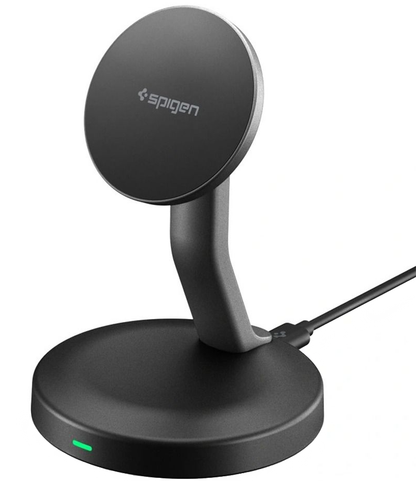Bežični punjač Spigen EF151MS, 15W, 1.67A, Crni