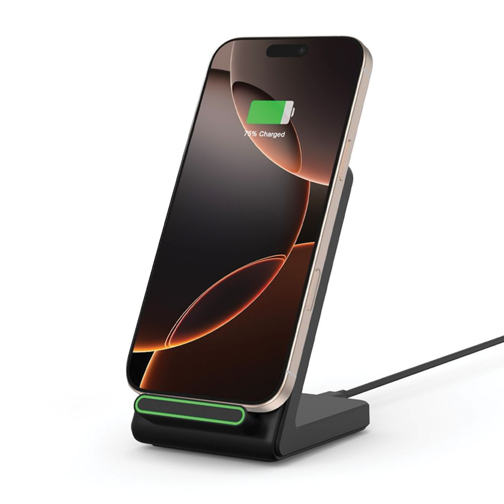 Bežični mrežni punjač Tech-Protect QI15W-A40, 15W, 1.67A, Crni