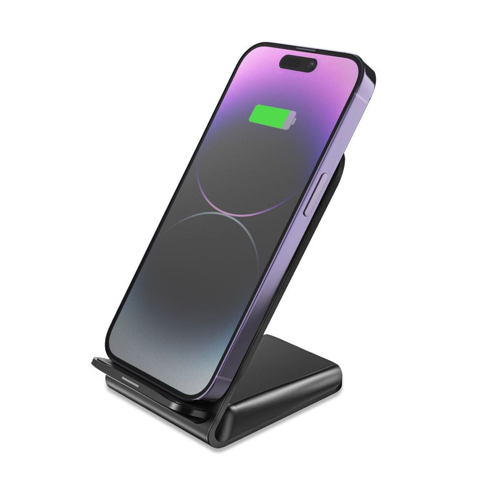 Punjač za bežičnu mrežu Tech-Protect QI15W-S2, 15W, 1.1A, Crni