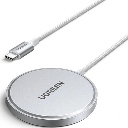 Bežični punjač UGREEN W703, 15W, 1.67A, Bel