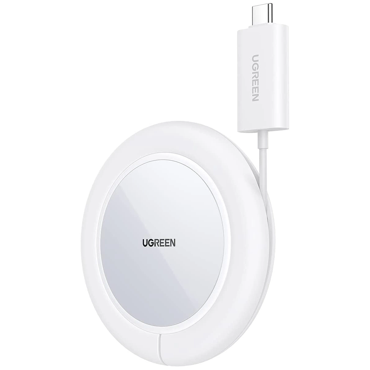 Bežični mrežni punjač UGREEN CD245 (40123), 15W, 1.67A, Bela