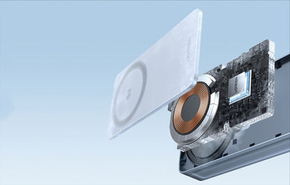 Bežični punjač UGREEN MagFlow 2in1, 25W, Plavi