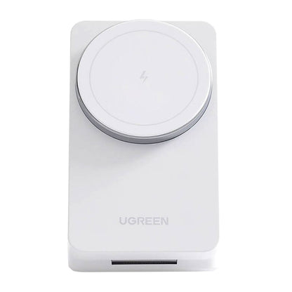 Bežični punjač UGREEN W528 2in1, 20W, 1.67A, Bel