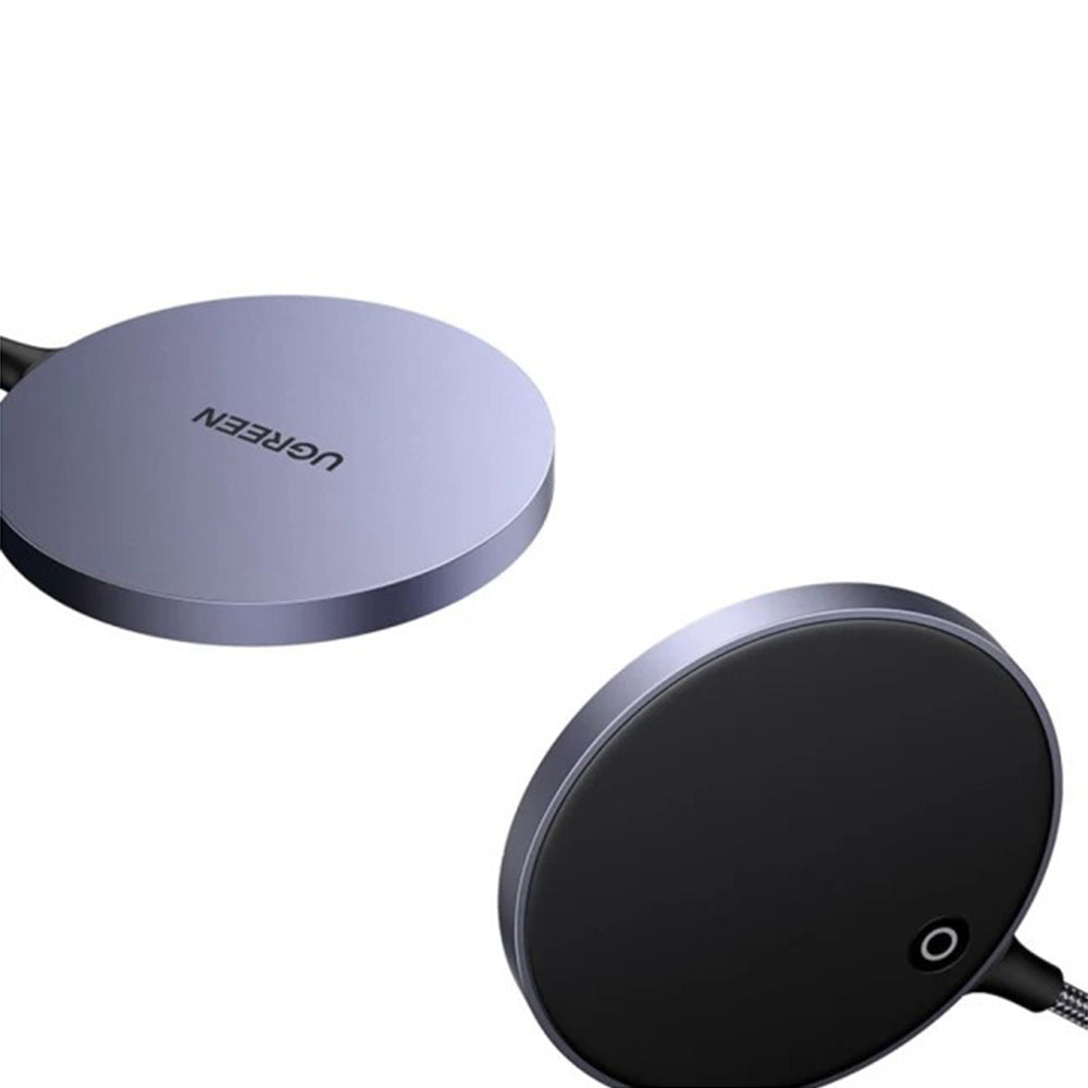 Bežični punjač UGREEN CD245, 15W, 1.67A, Sivi