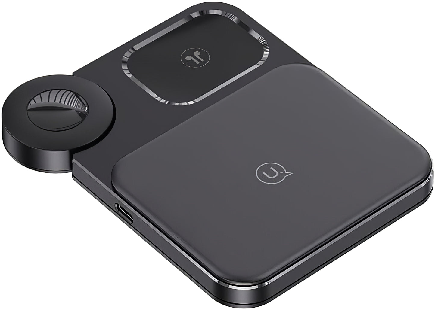 Usams US-CD190 Wireless Network Charger, 15W, 1.67A, Black 
