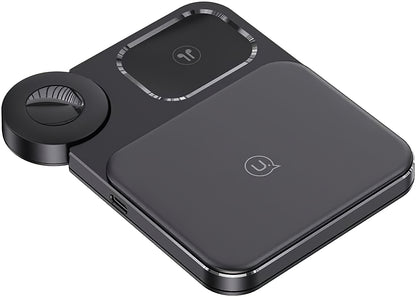 Usams US-CD190 Wireless Network Charger, 15W, 1.67A, Black 