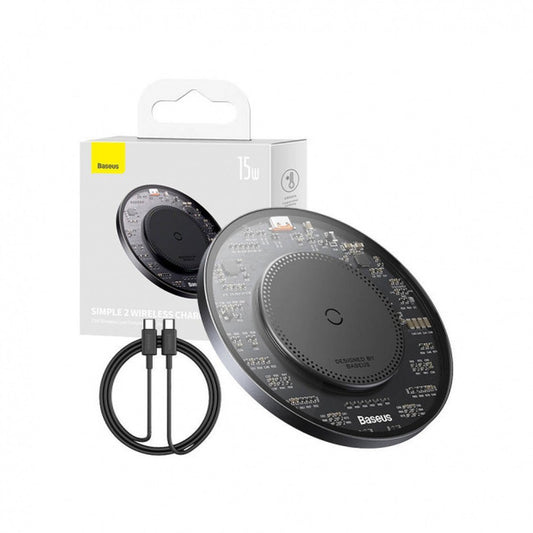 Wireless Network Charger Baseus BS-W530, 15W, 1.67A, Black CCJJ050001