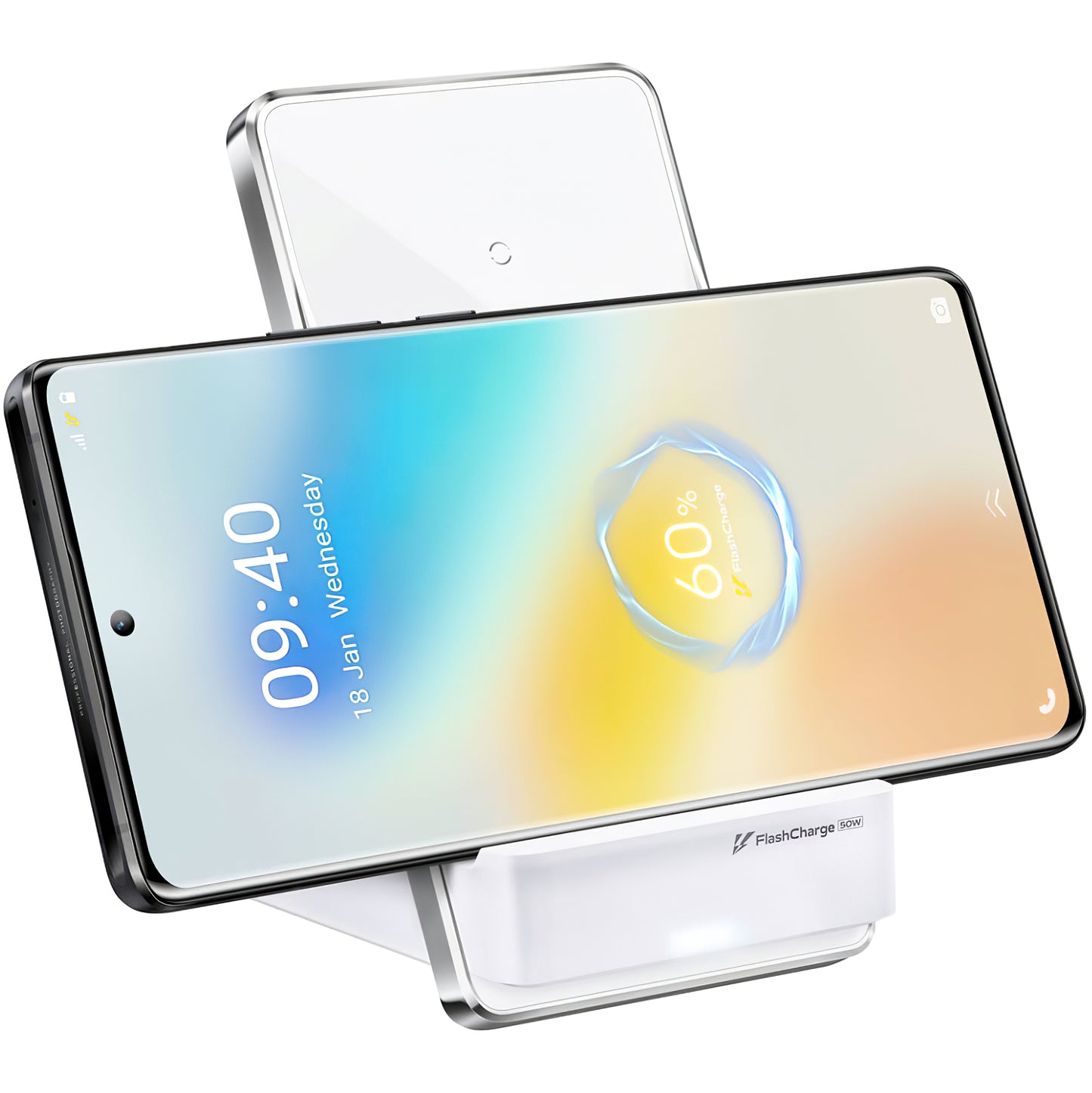 Bežični mrežni punjač vivo, 50W, 6A, Beli 6000333