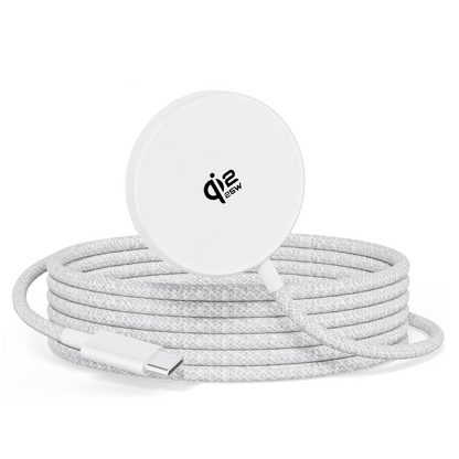 Bežični mrežni punjač XO Design JH025, 25W, 1.67A, Bela