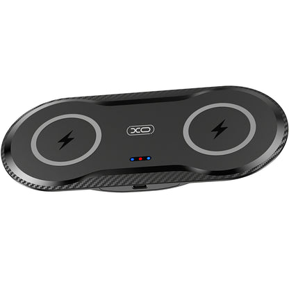 Bežični mrežni punjač XO Design WX026, 20W, 1.1A, Crni