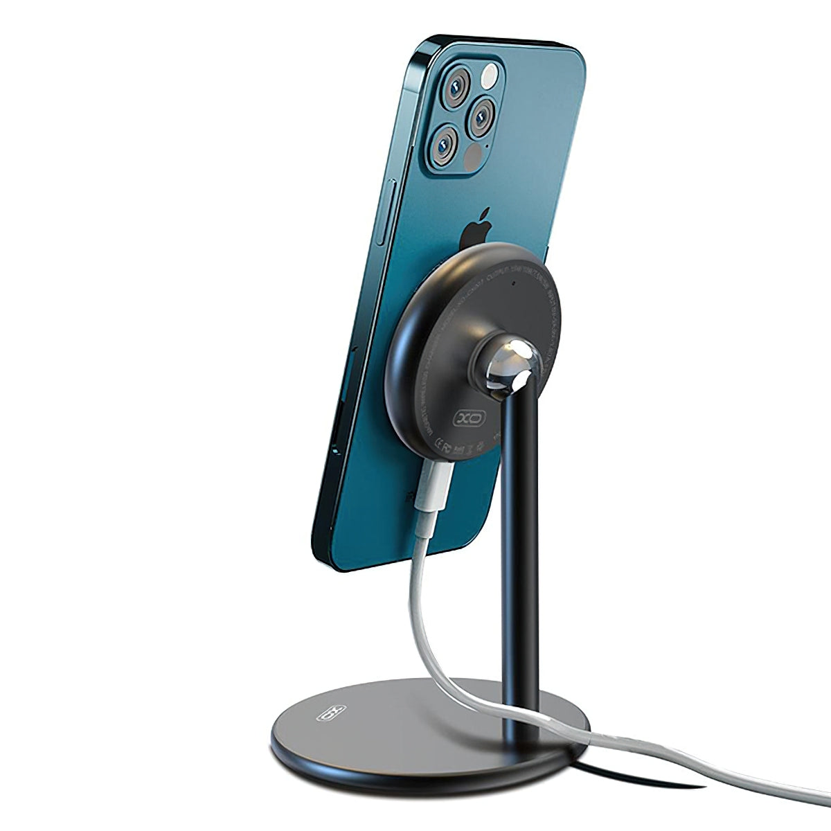 Bežični punjač XO Design CX007, 15W, 1.67A, Crni