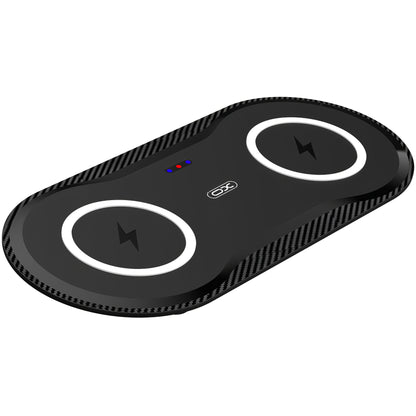 Bežični mrežni punjač XO Design WX026, 20W, 1.1A, Crni
