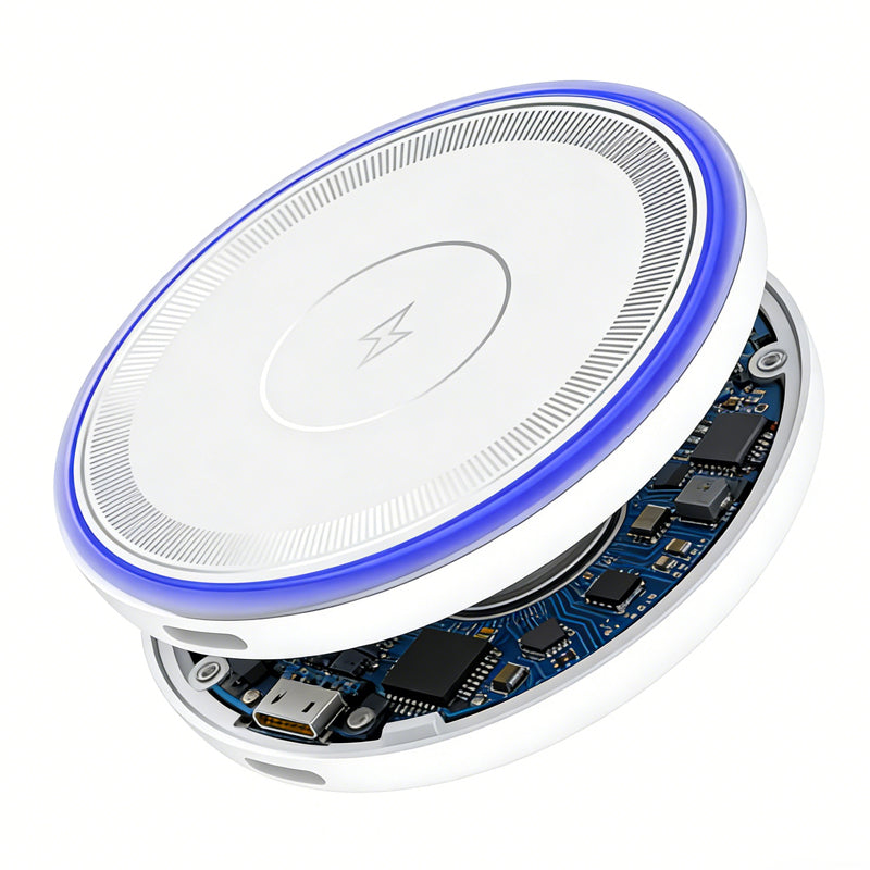 Bežični mrežni punjač XO Design CX042, 15W, 1.67A, Bela